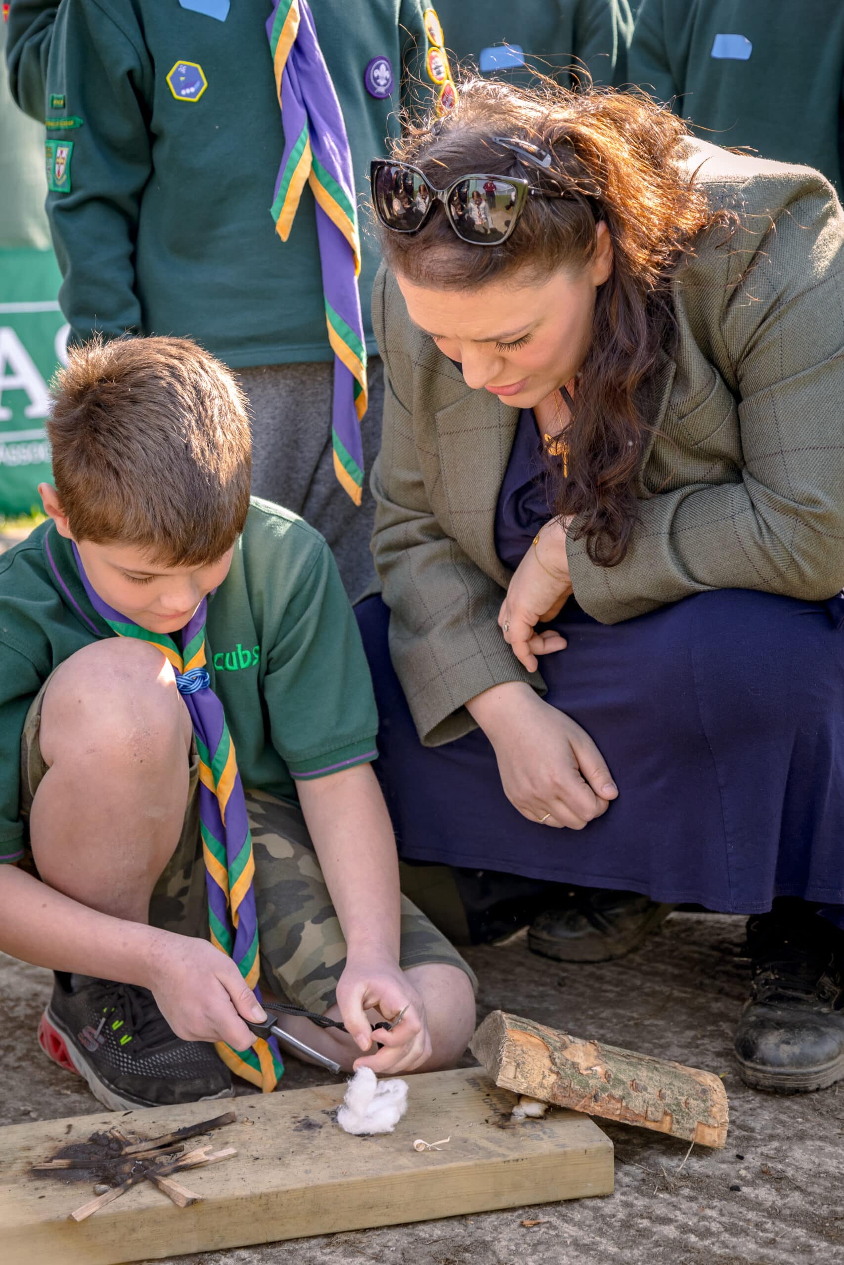 Cubs and Scouts get back to nature with BASC and Kids Country The