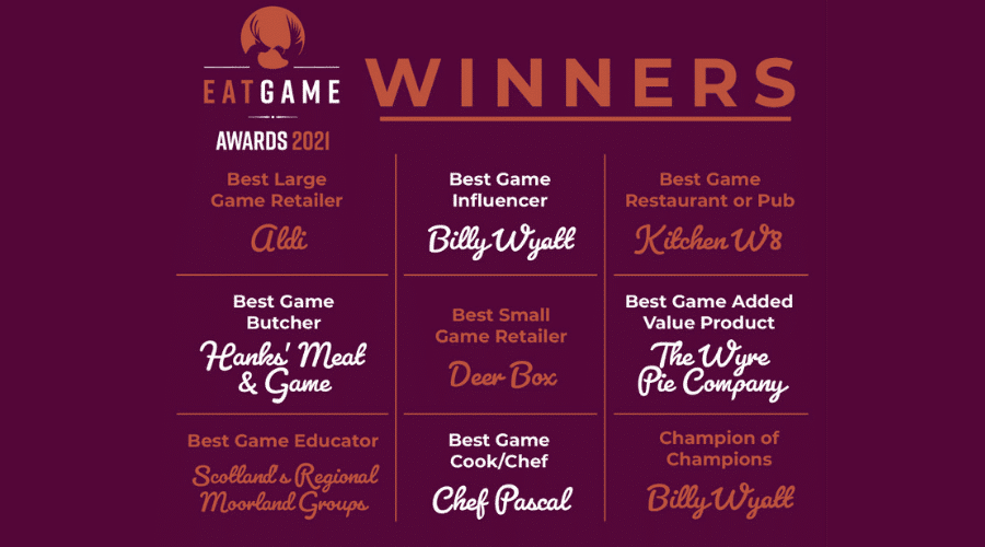 The Eat Game Award Winners