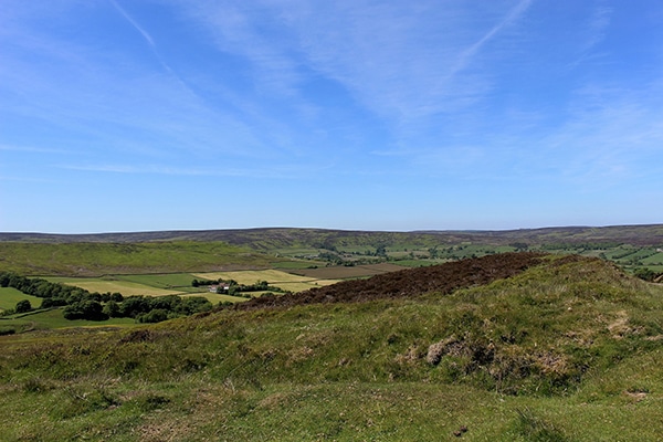 The Yorkshire moors