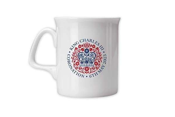 King Charles coronation mug