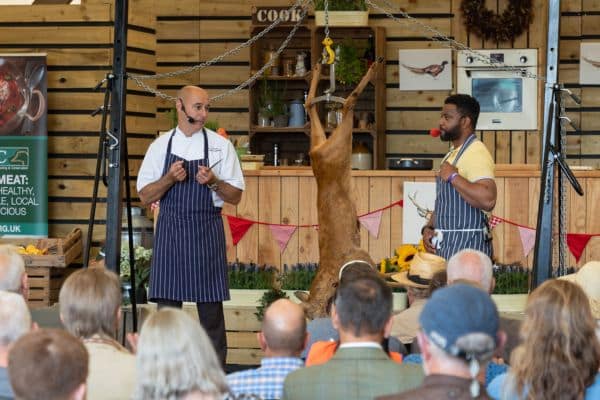 Game Fair Wild Food theatre