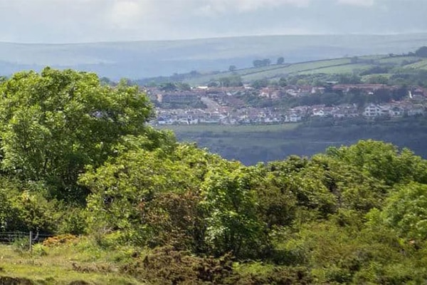 Countryside landscape