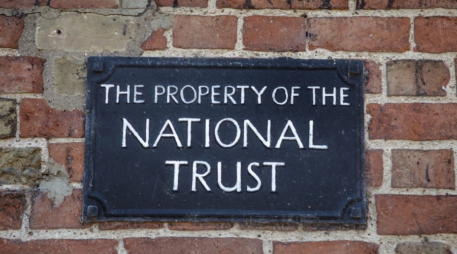 National Trust plaque