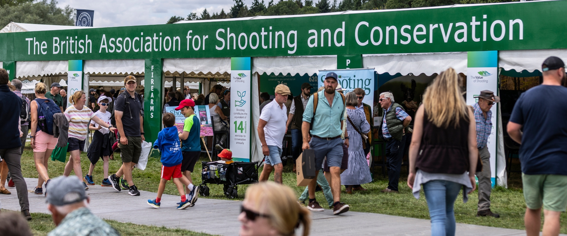 BASC stand at the Game Fair