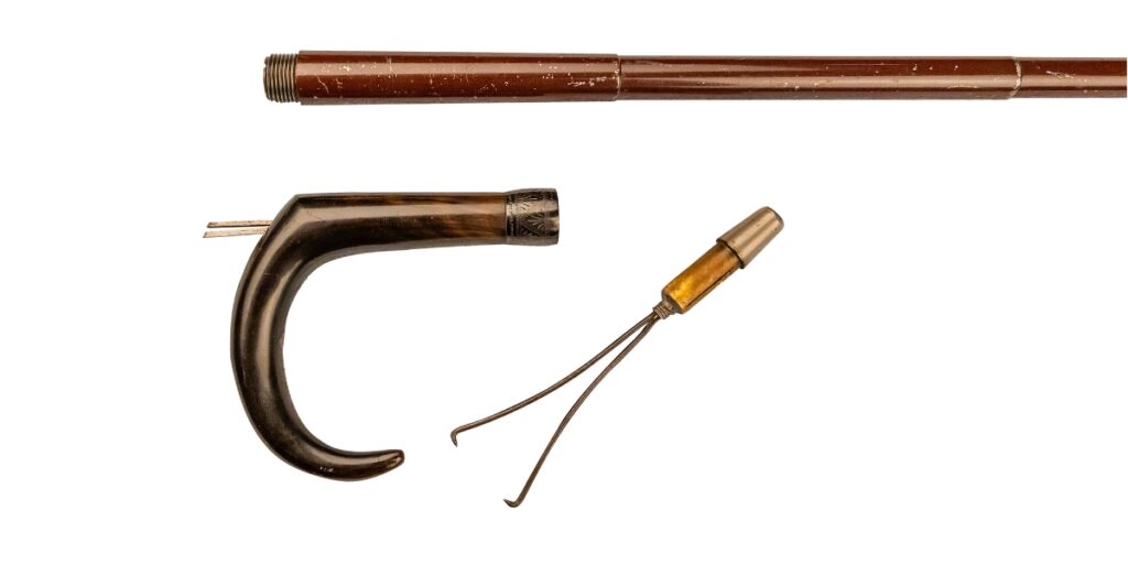 French walking stick gun