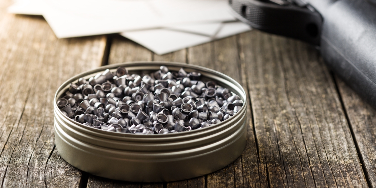 lead airgun pellets in tin