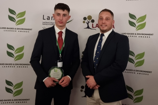 Land-based and Environment Learner Awards winner