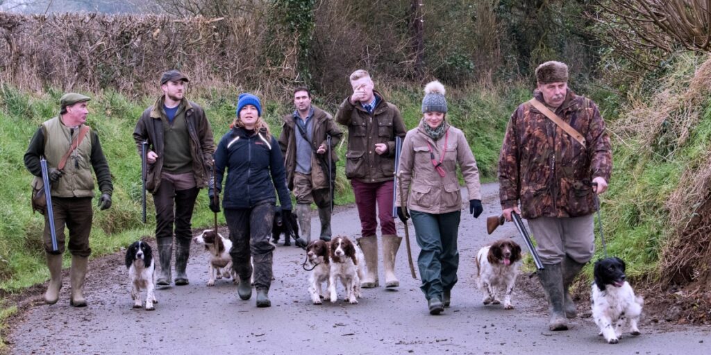 A Boxing Day shoot is a great time to catch up with friends