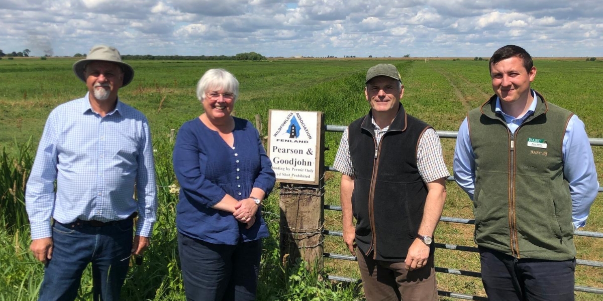 Charlotte Cane MP with Fenland Wildfowlers