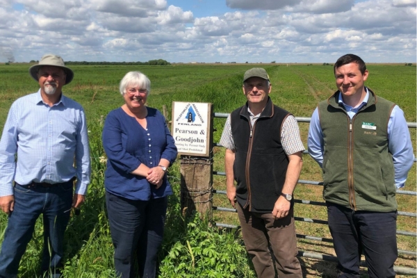 Charlotte Cane MP with Fenland Wildfowlers