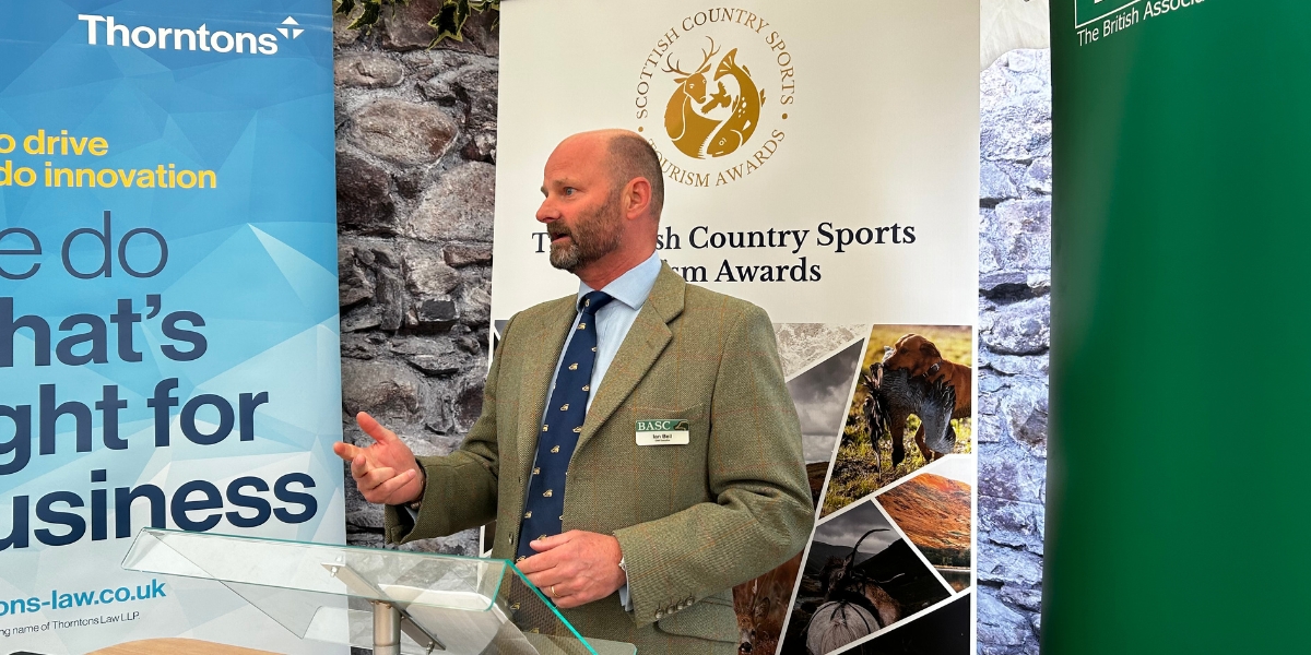 Ian Bell talking at Scone
