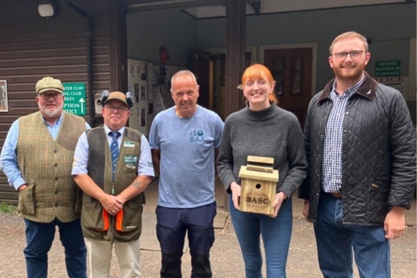 Charlotte Nicols MP with BASC