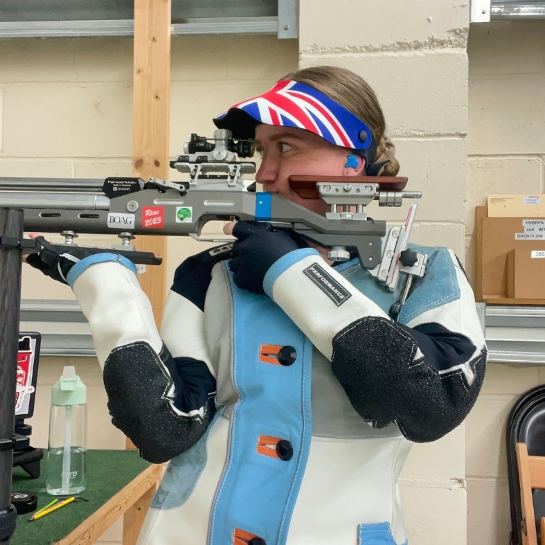 target shooter Courtney Palmer-Jones