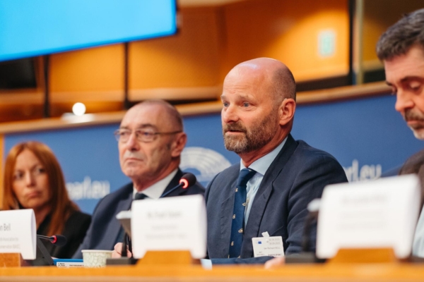 Ian Bell in European Parliament