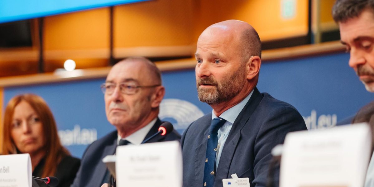 Ian Bell in European Parliament