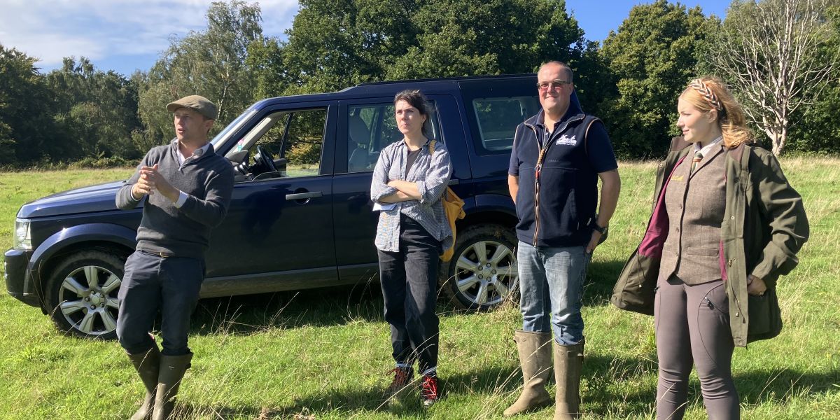 KCC team visit godmersham