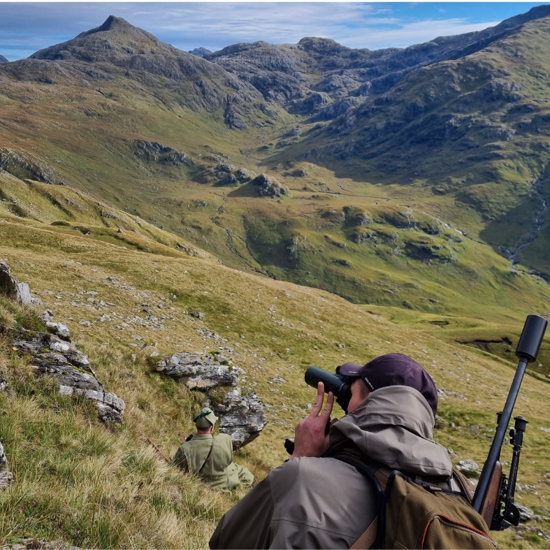 stalking in Scottish highlands