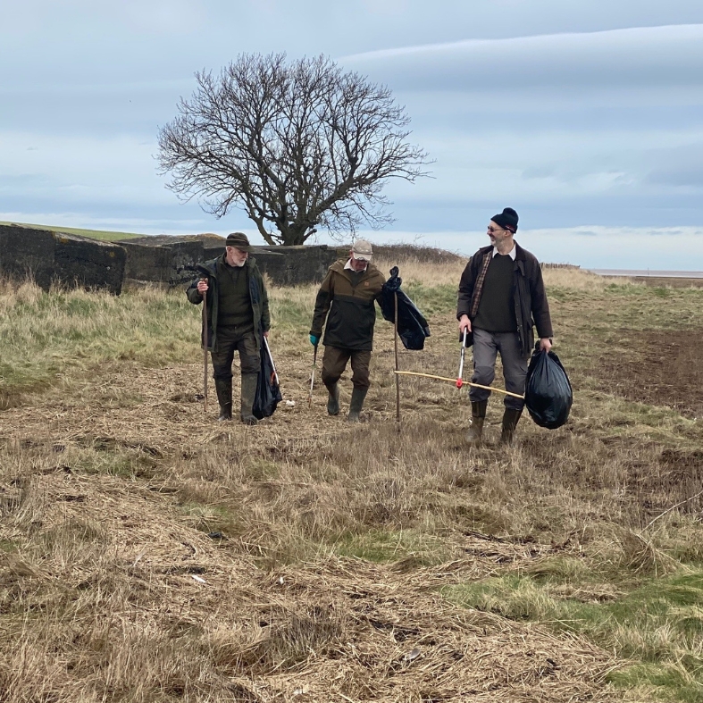 wildfowlers litter picks