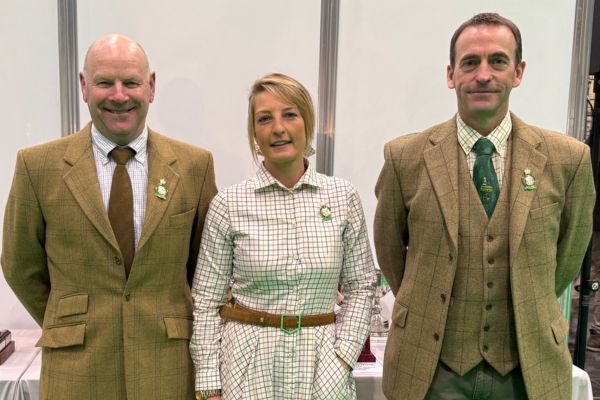 Megan Fox with fellow Crufts judges