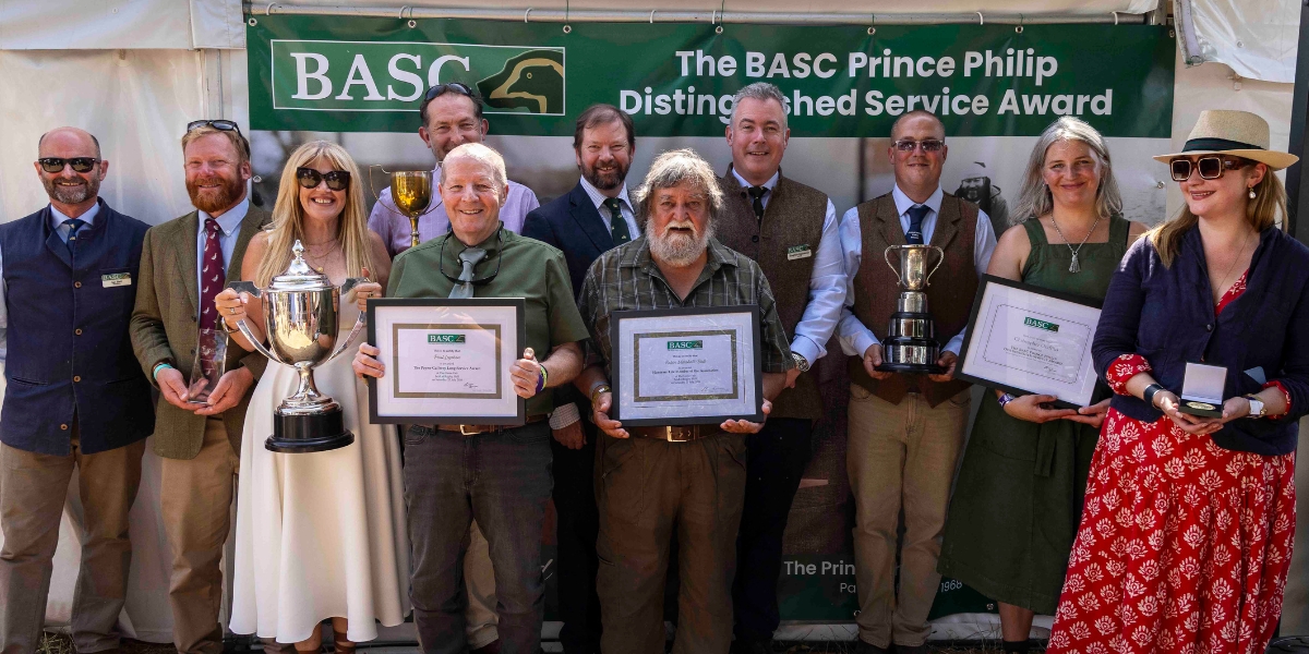 BASC honours and awards winners at The Game Fair