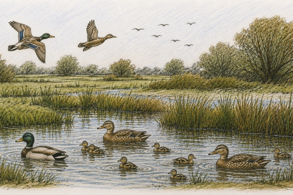 Wildfowl habitat management
