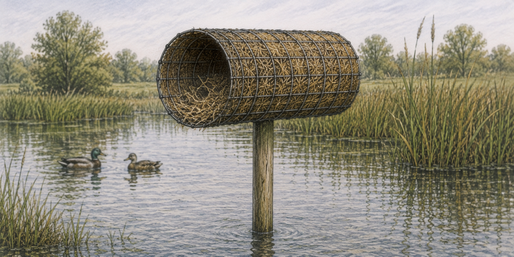 duck nest tube