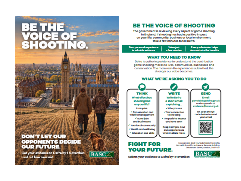 DEFRA campaign leaflet
